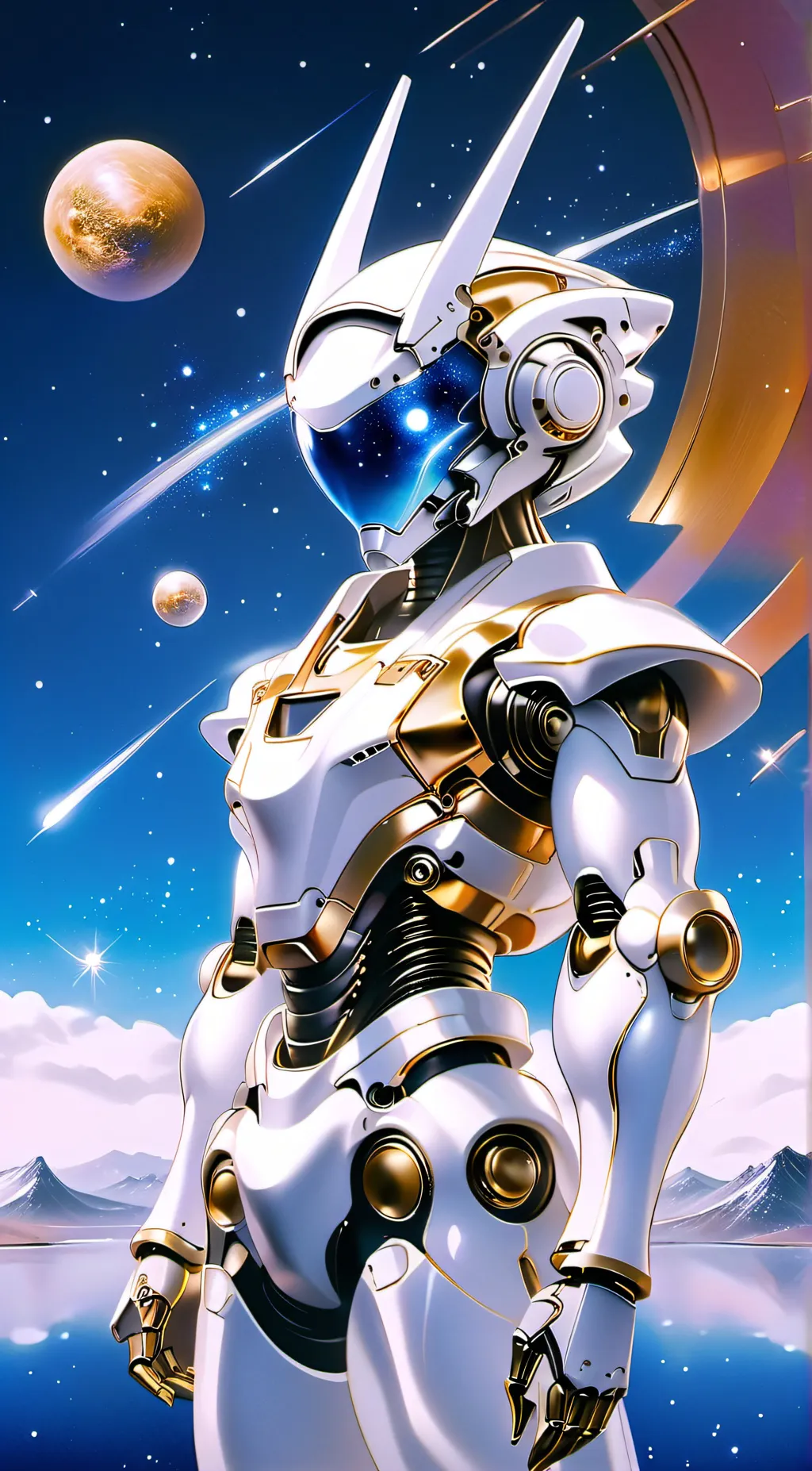 ai character: Lexia Core5 Reding background