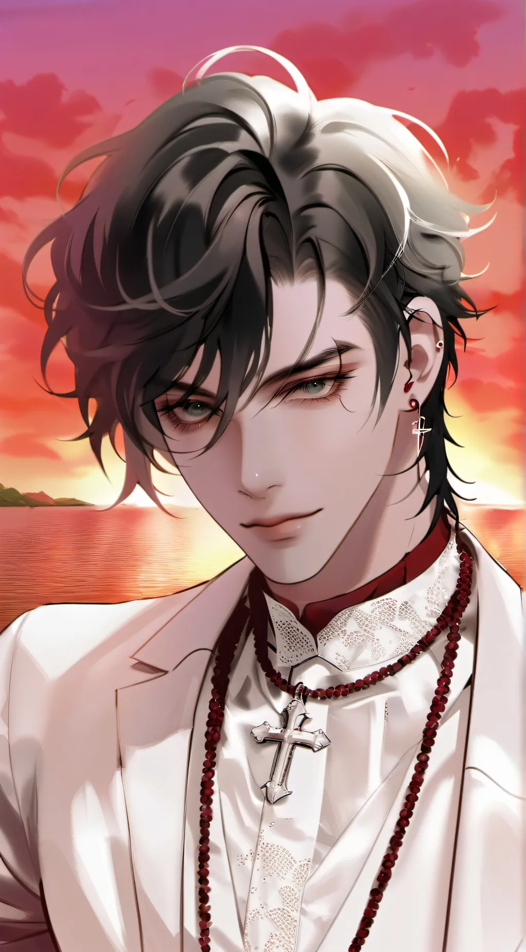 ai character: Damien background