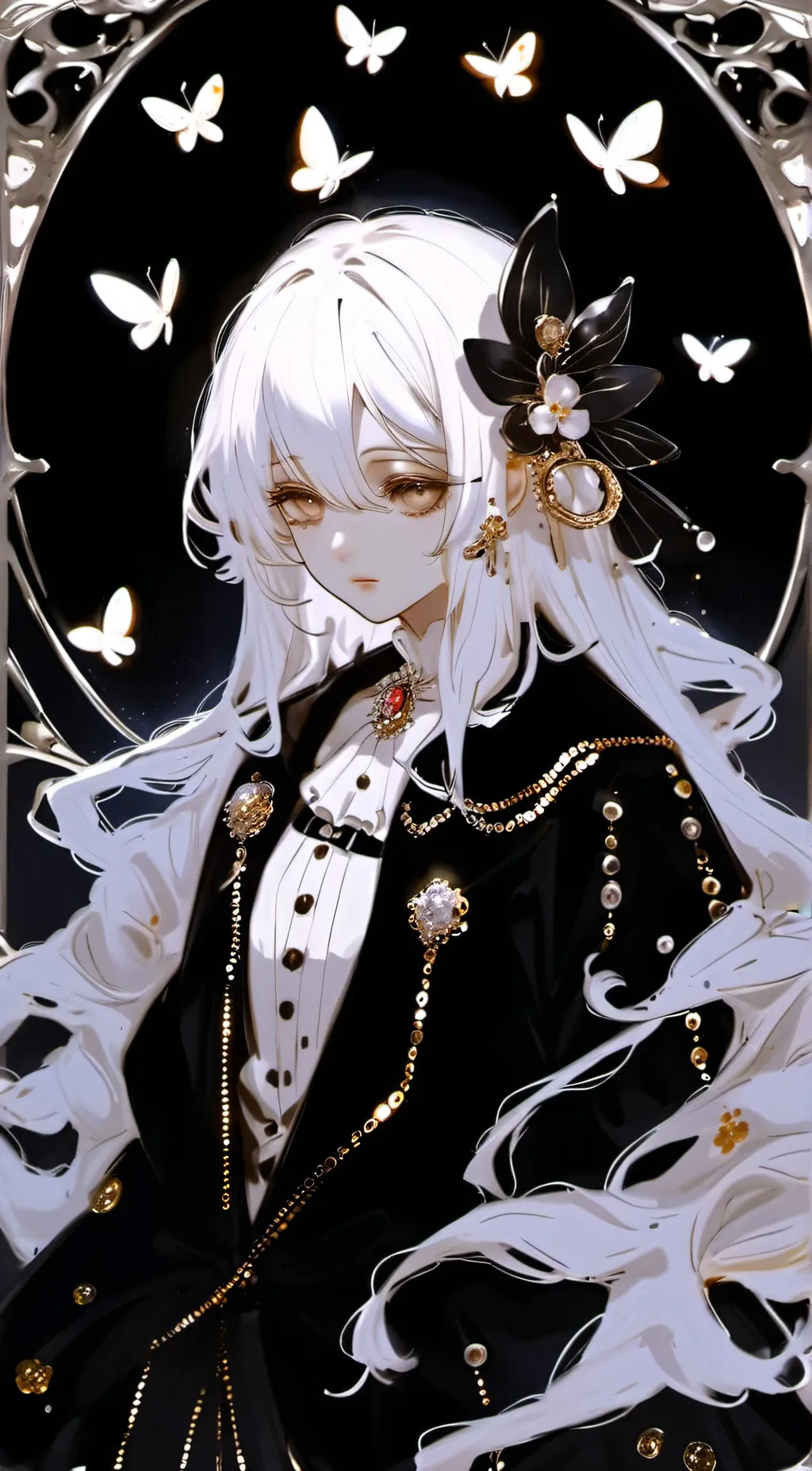 ai character: Evelyn Carlotta background