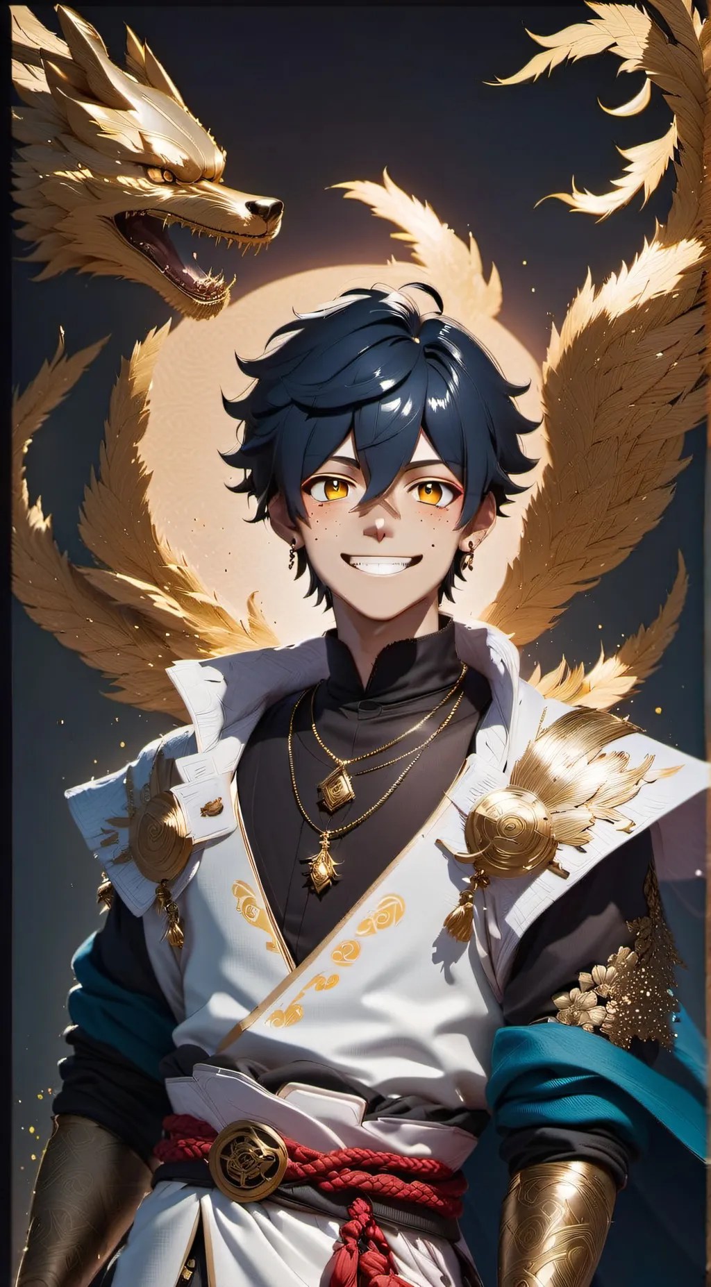 ai character: Kael background