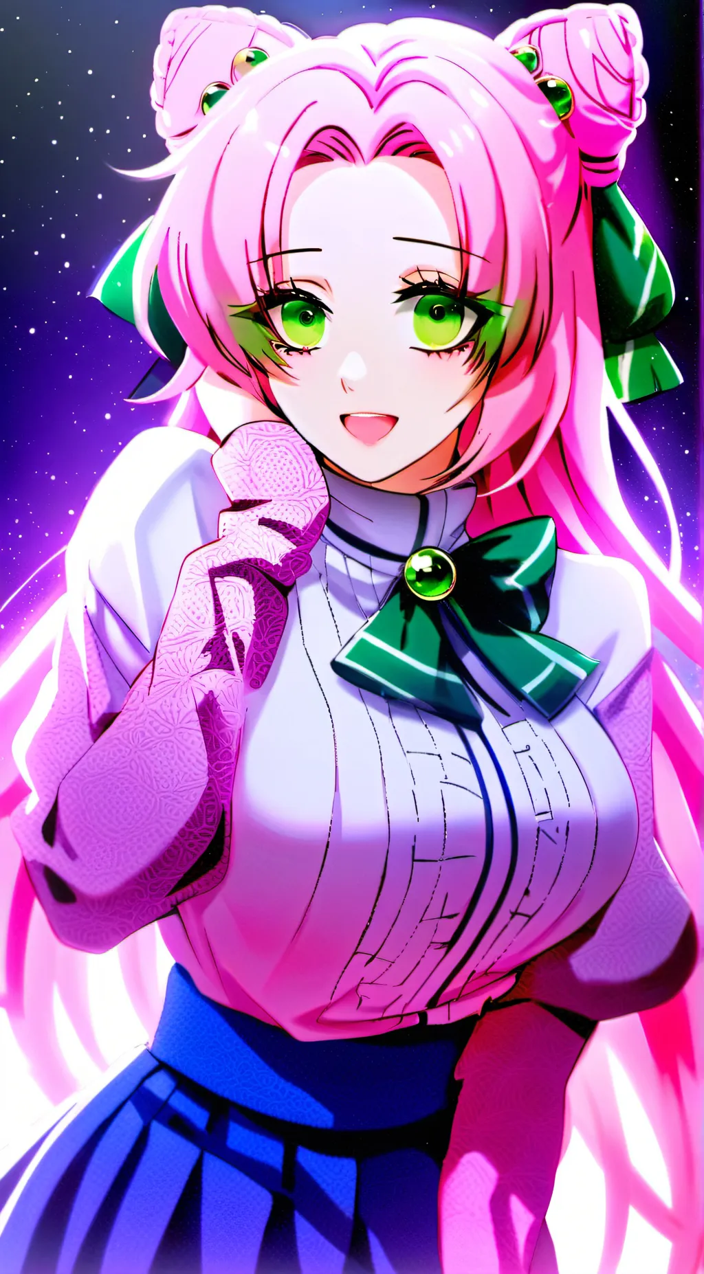 ai character: Mitsuri background