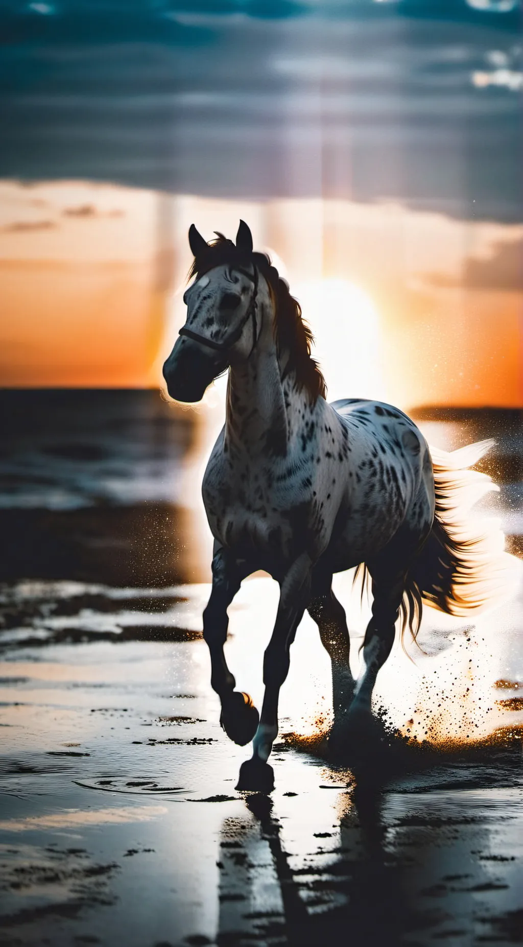 ai character: Galaxy background