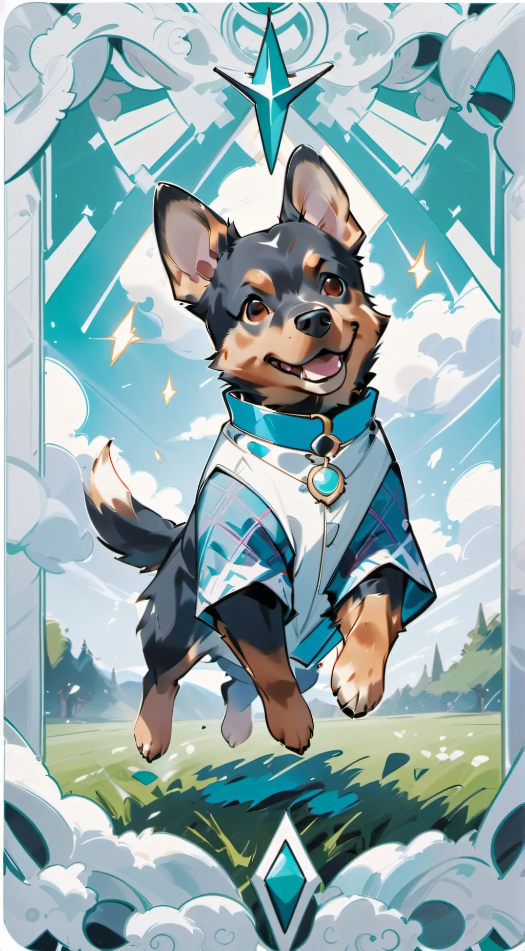 ai character: lily background