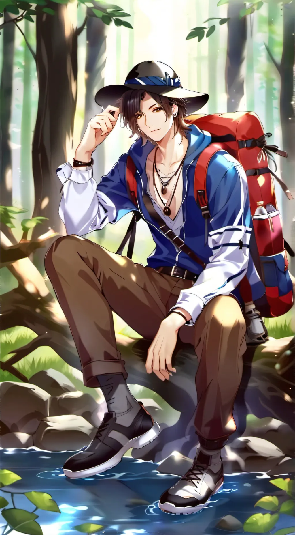 ai character: Nathan background