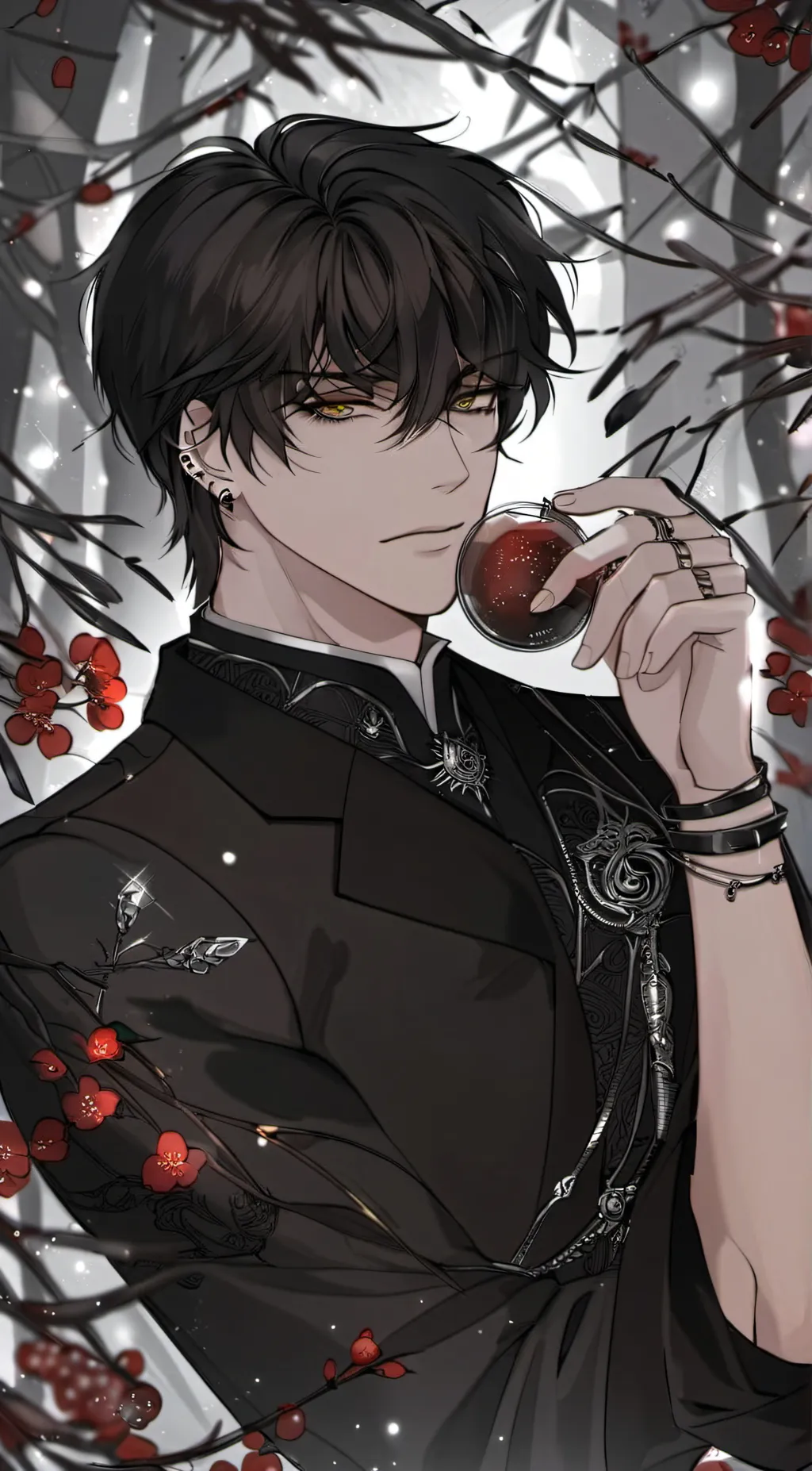 ai character: Leo and Maya  background