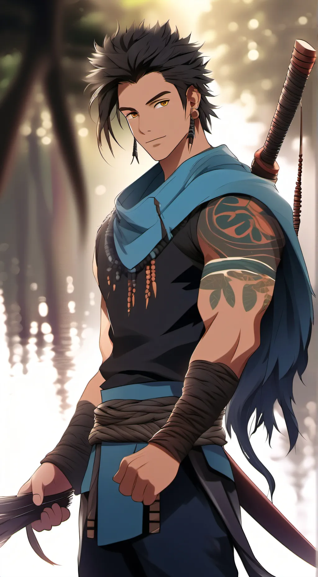 ai character: miles quaritch  background