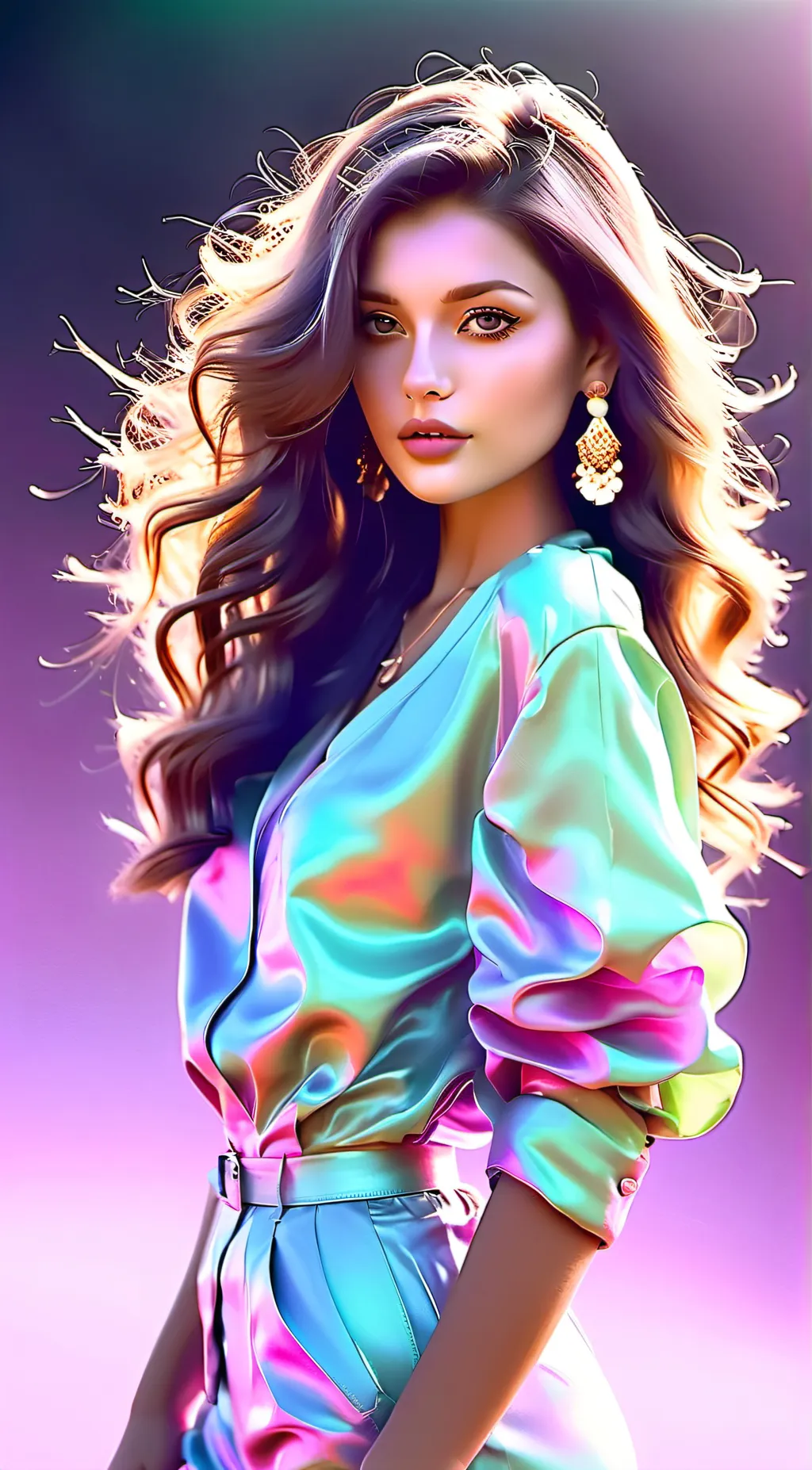 ai character: Lizzy background