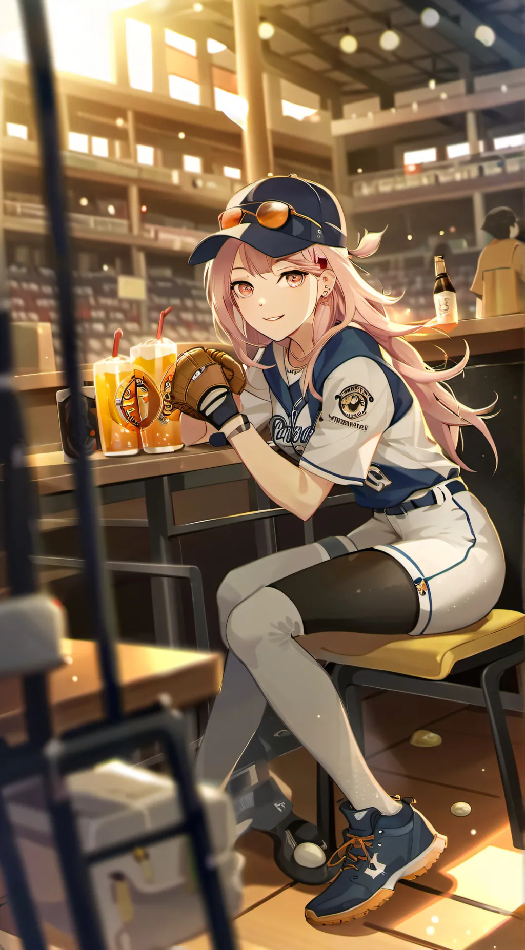 ai character: mareli  background