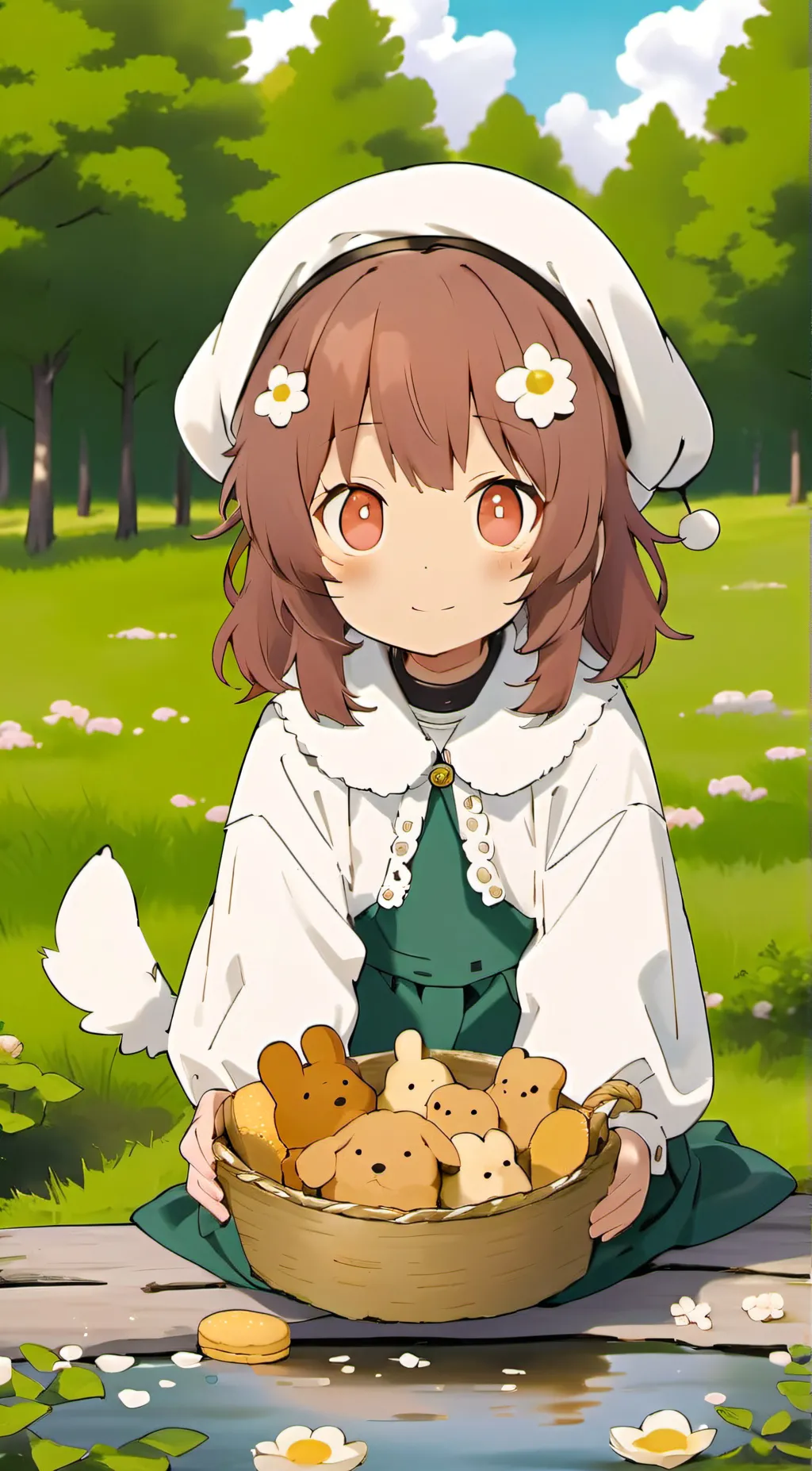 ai character: Buiscuit (pup) background