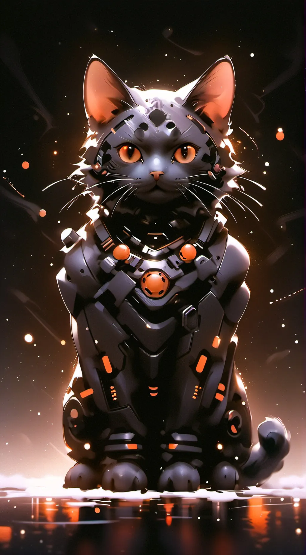 ai character: Finish the lyrics background