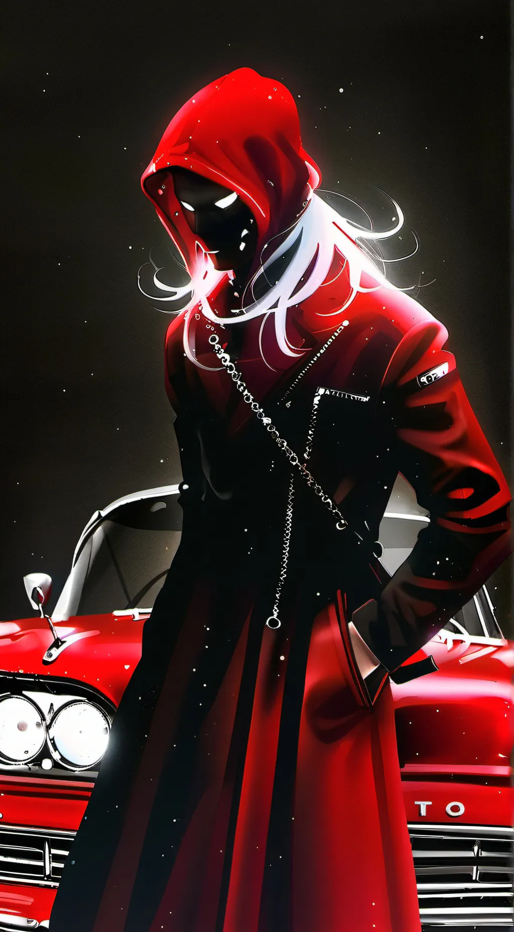 ai character: Christine 🖤Entity🖤 background