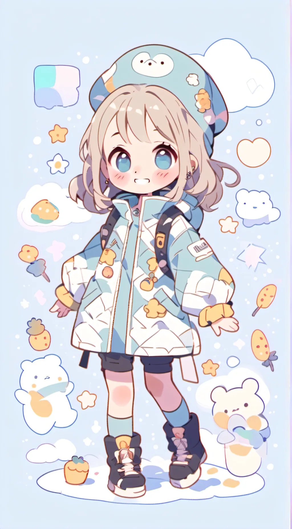 ai character: Margot background