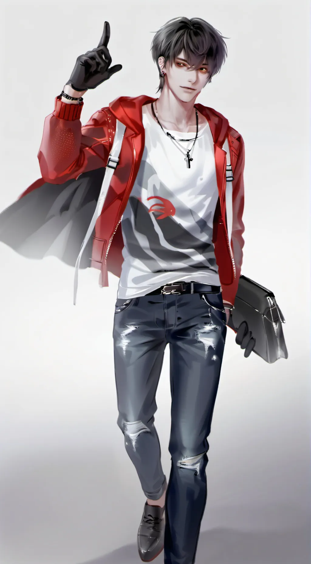 ai character: arron background