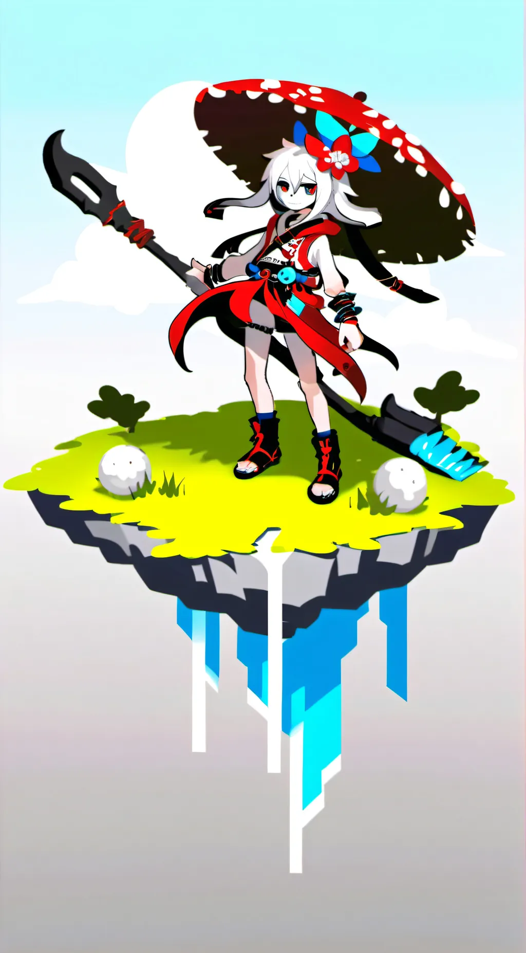 ai character: save urself background