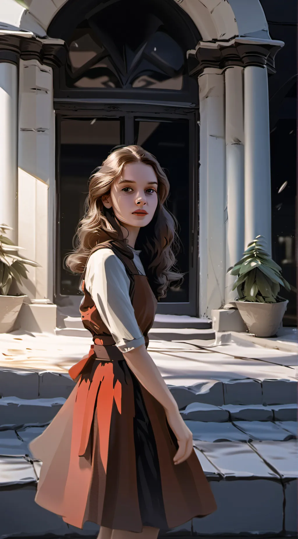 ai character: hayley background