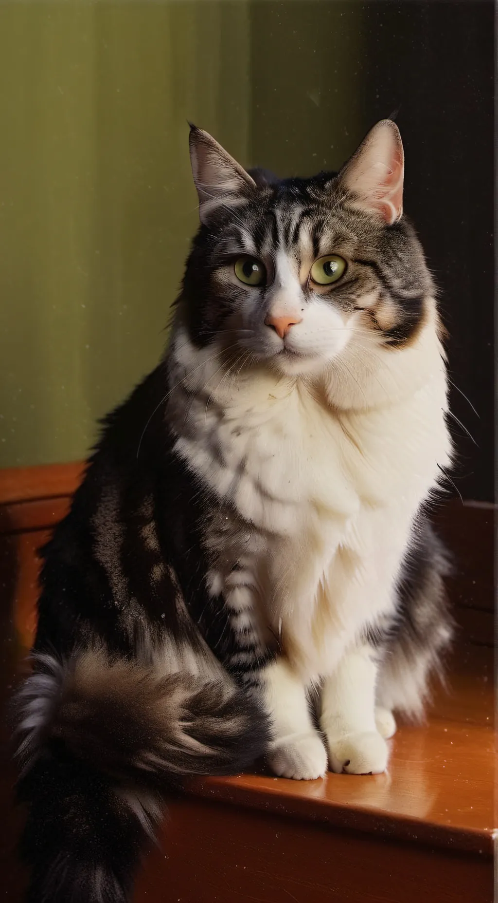 ai character: cat background