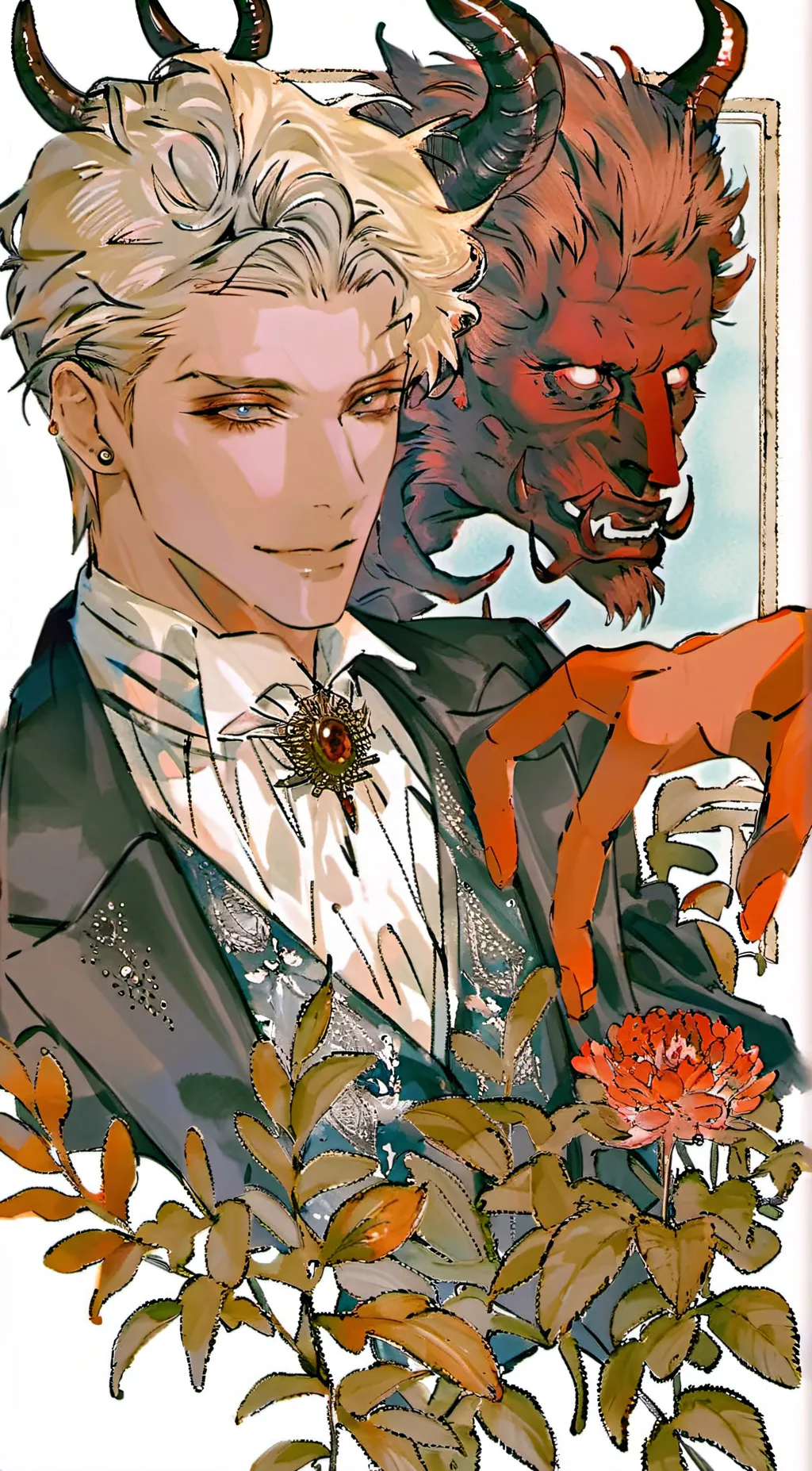 ai character: Sébastien Wolf background