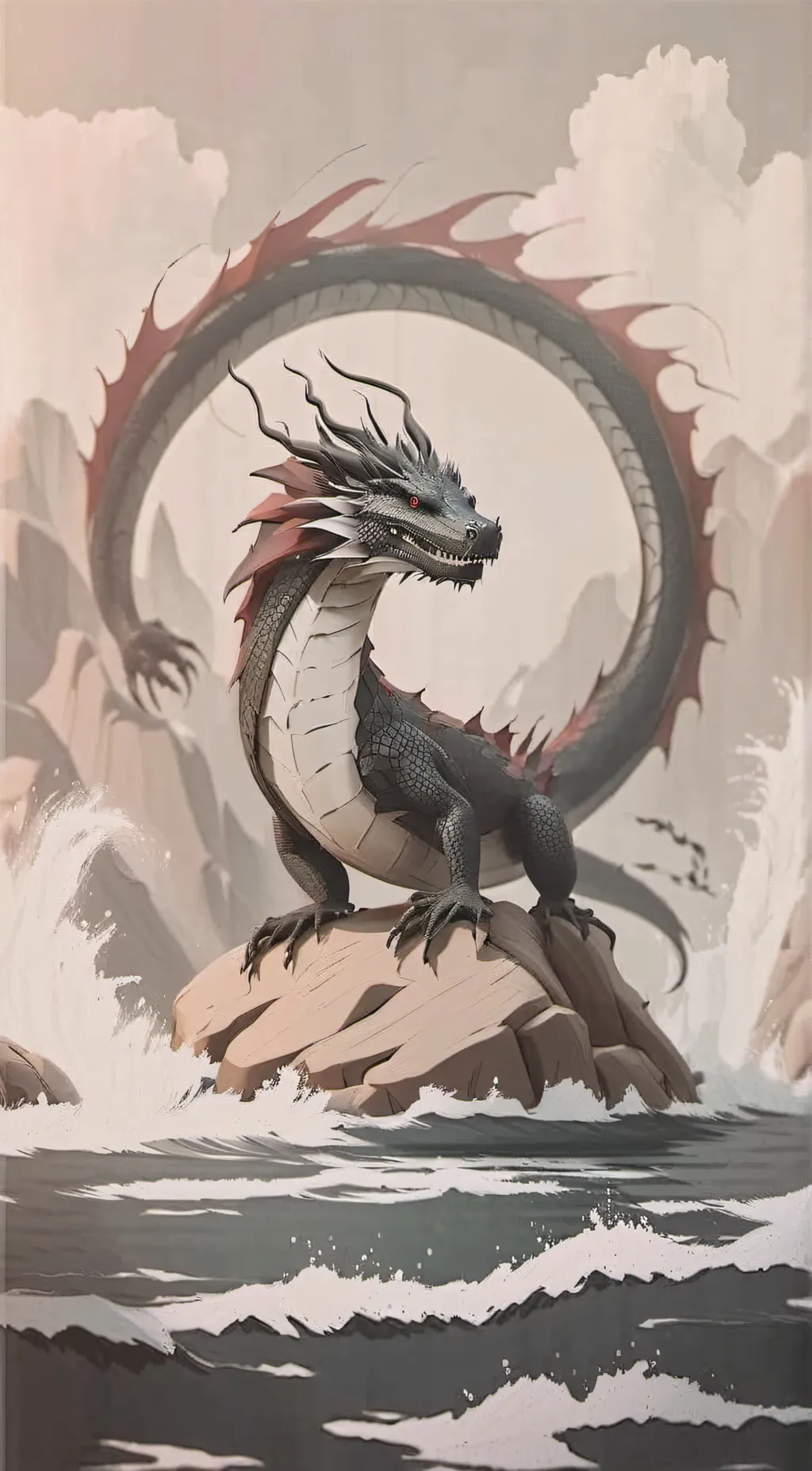 ai character: Zero up background