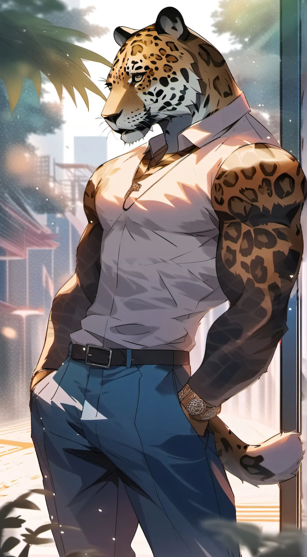 ai character: Kai background