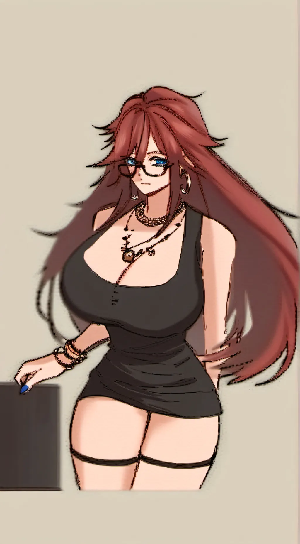 ai character:  android 21 background