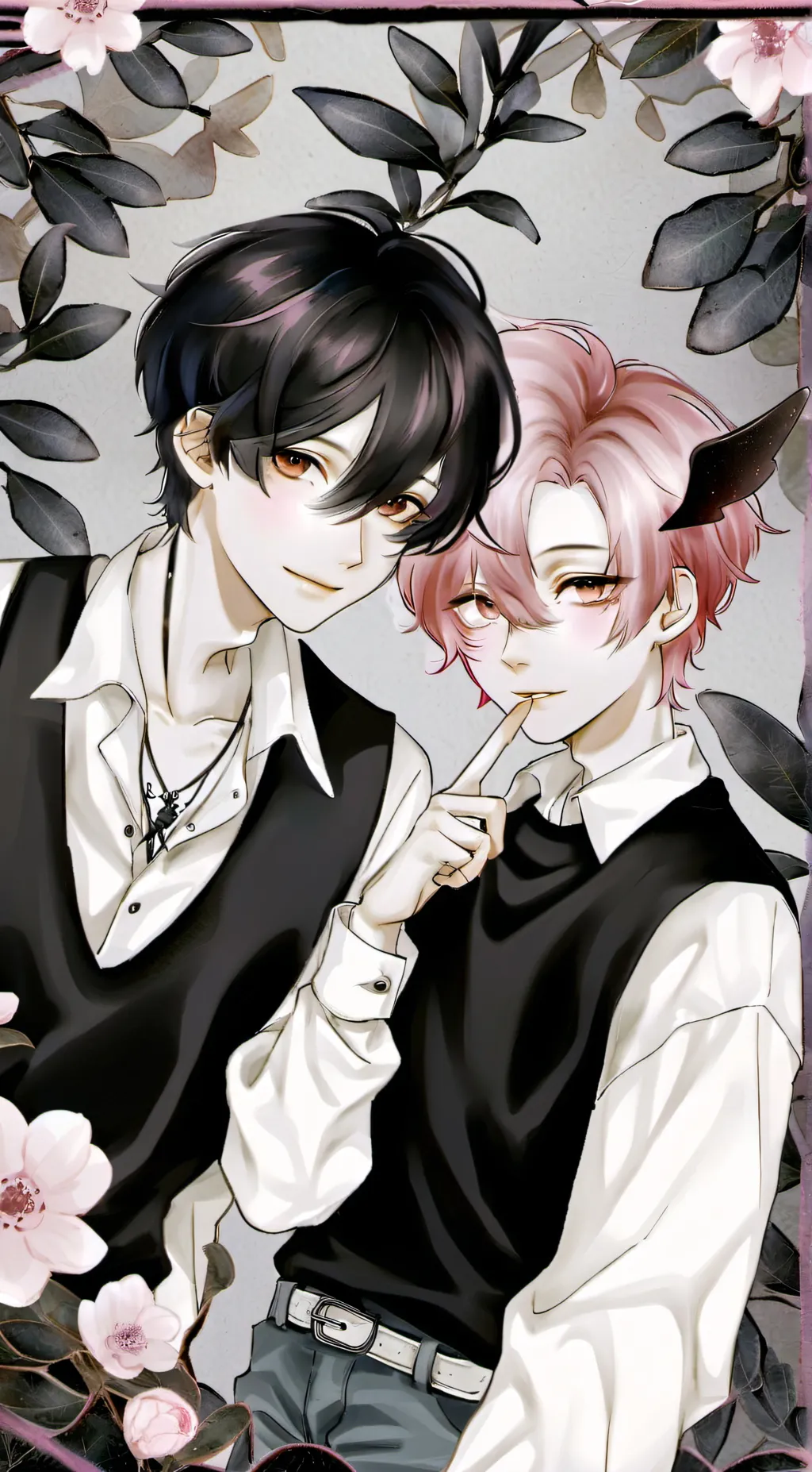 ai character: Akio & Hikaru background