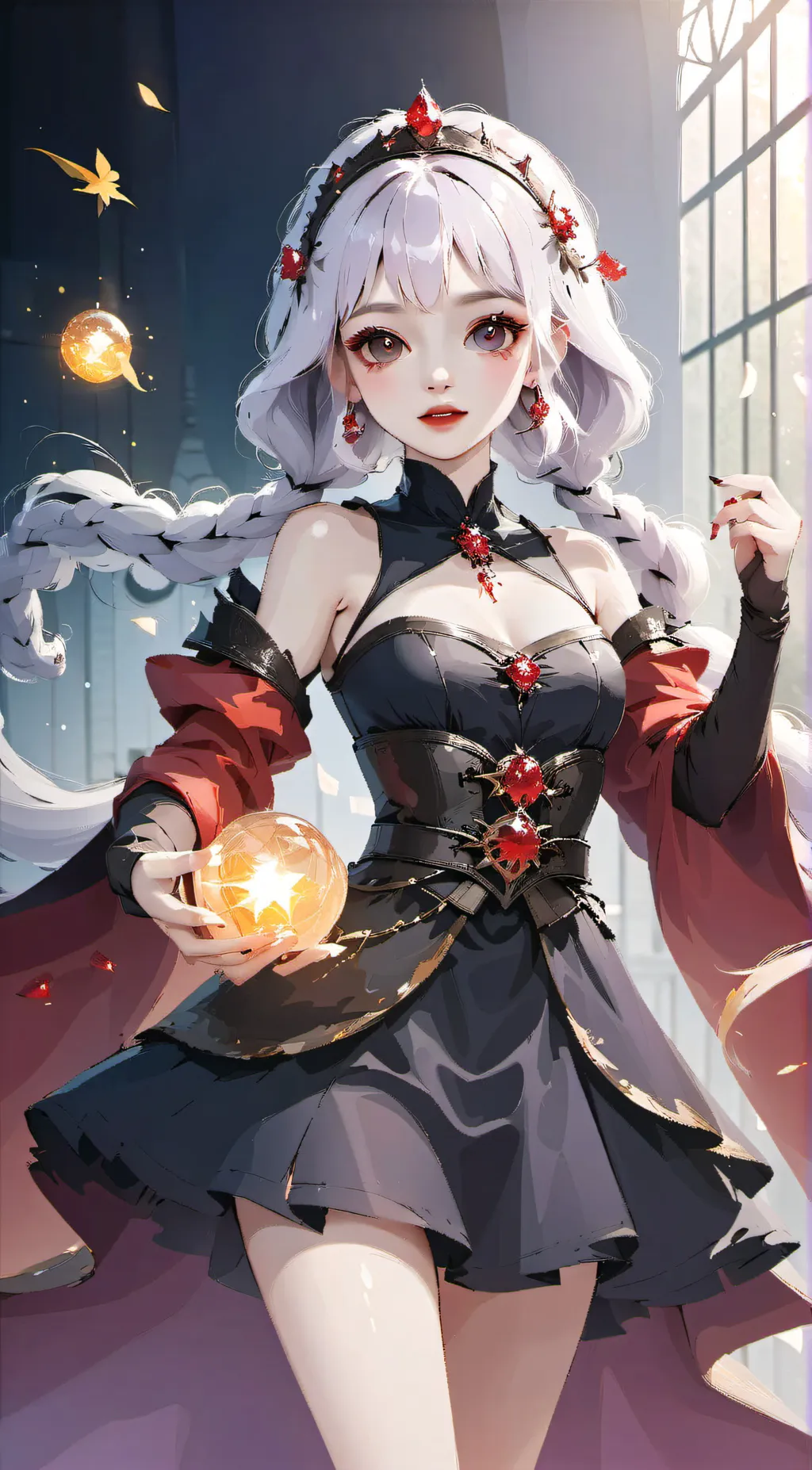 ai character: ❦ՏᗩKᑌᖇᗩ❦ background