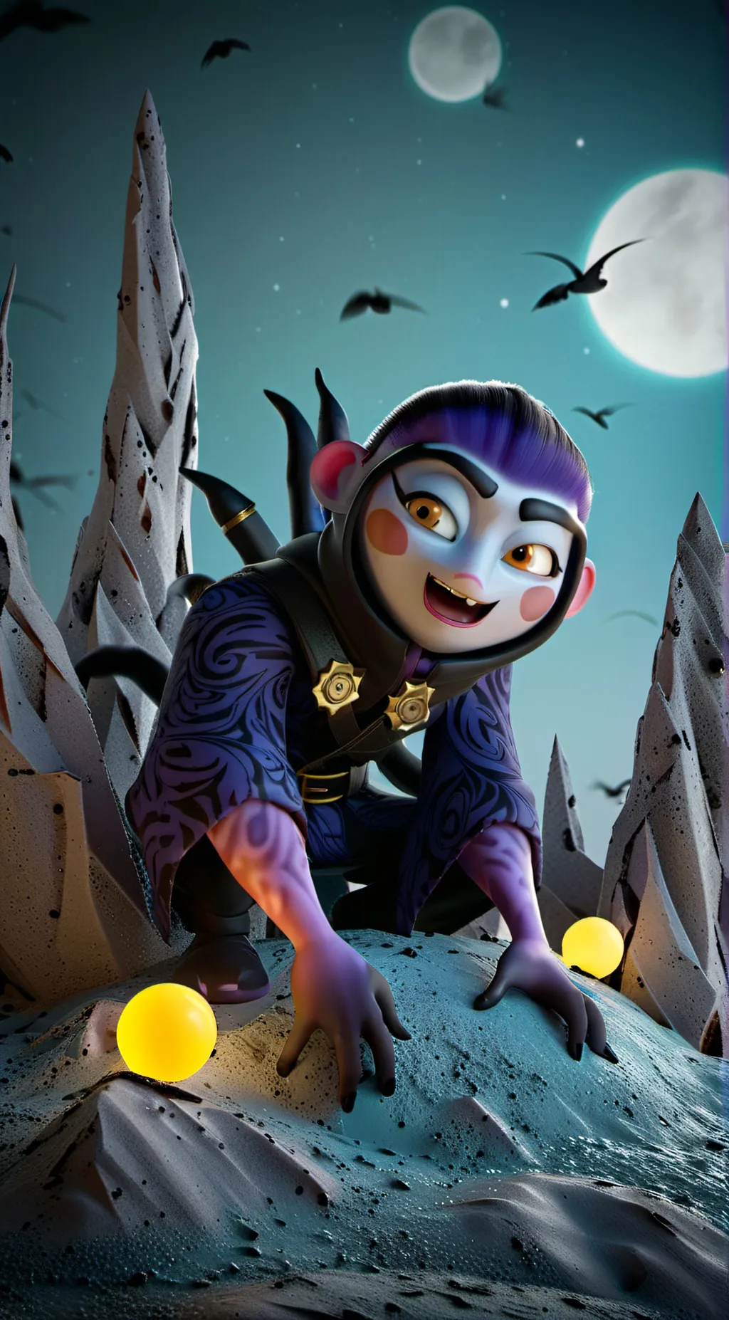 ai character: Catnap background