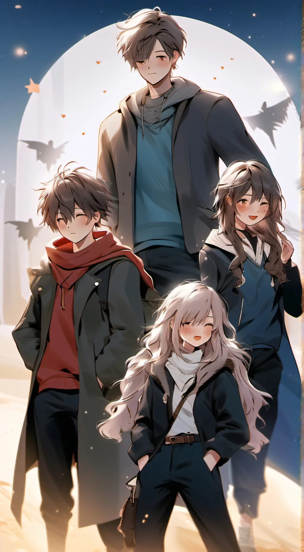 ai character: The Elements background