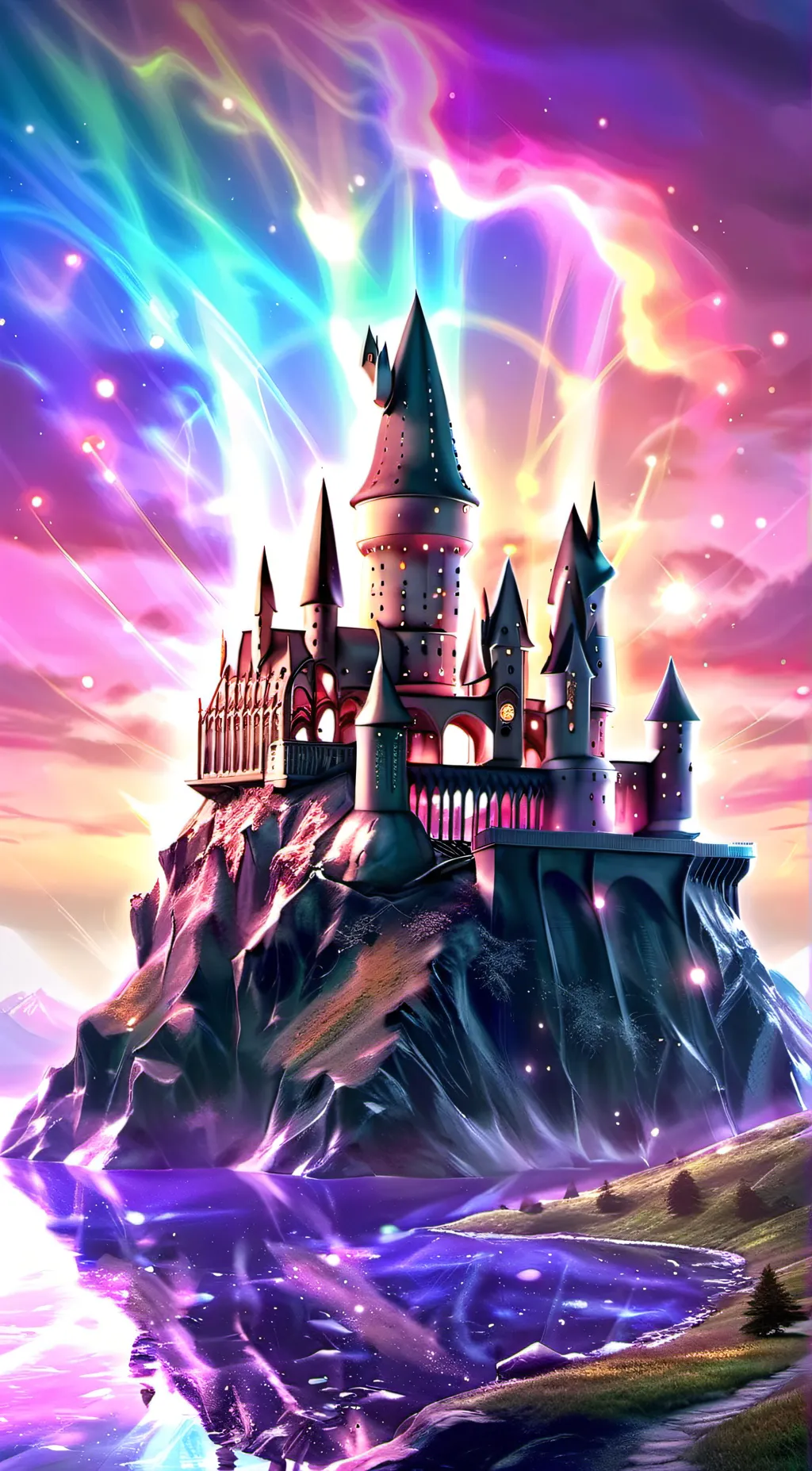 ai character: Hogwarts background