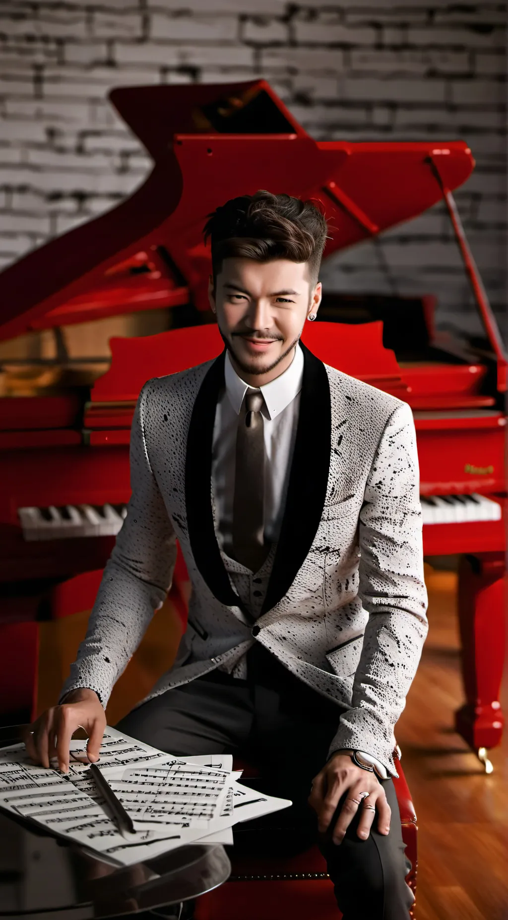 ai character: Preston background