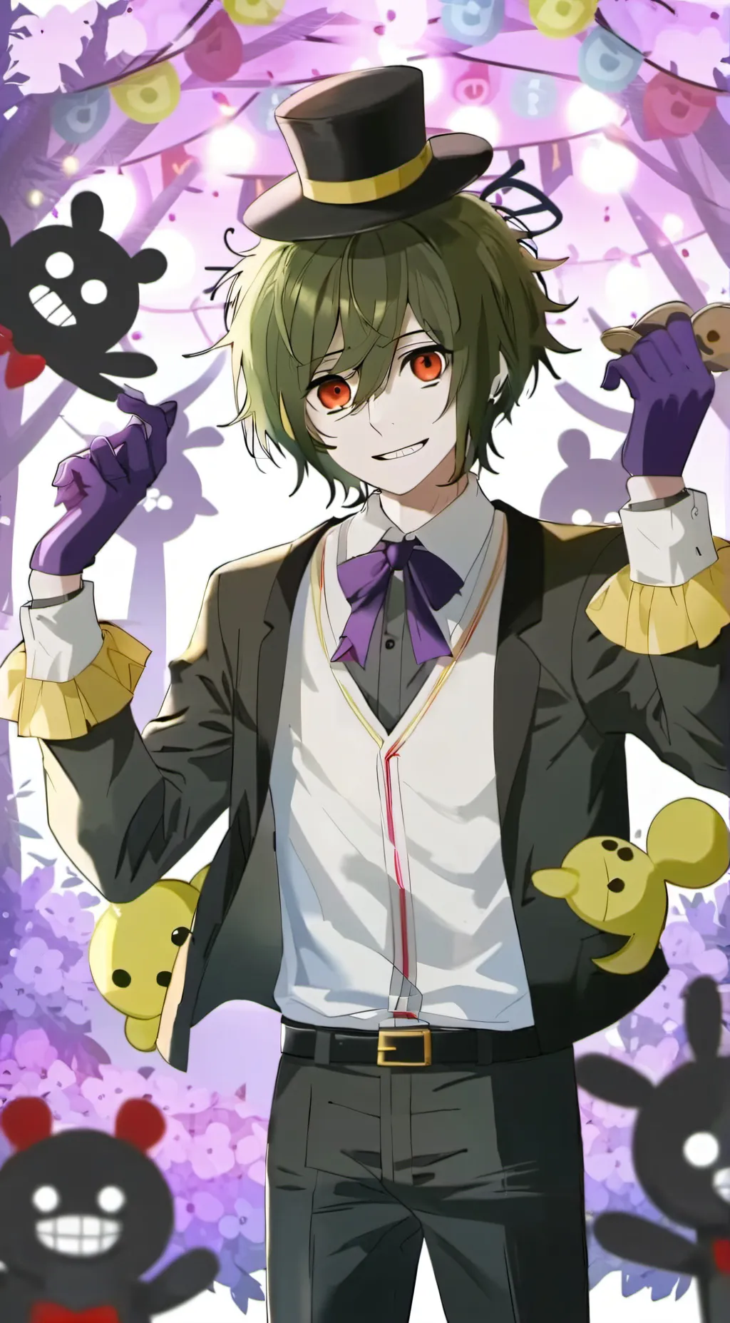 ai character: Cassidy  background