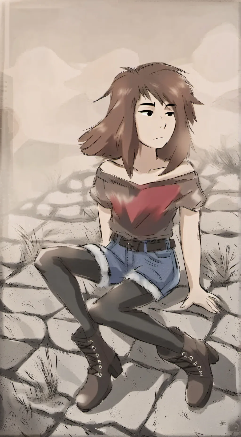 ai character: Echo! Frisk  background