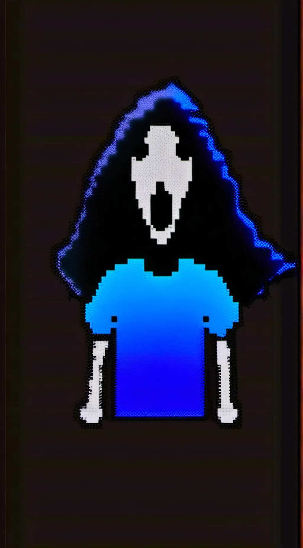 ai character: Ą WĒİŘÐ ĎŘËÆM background