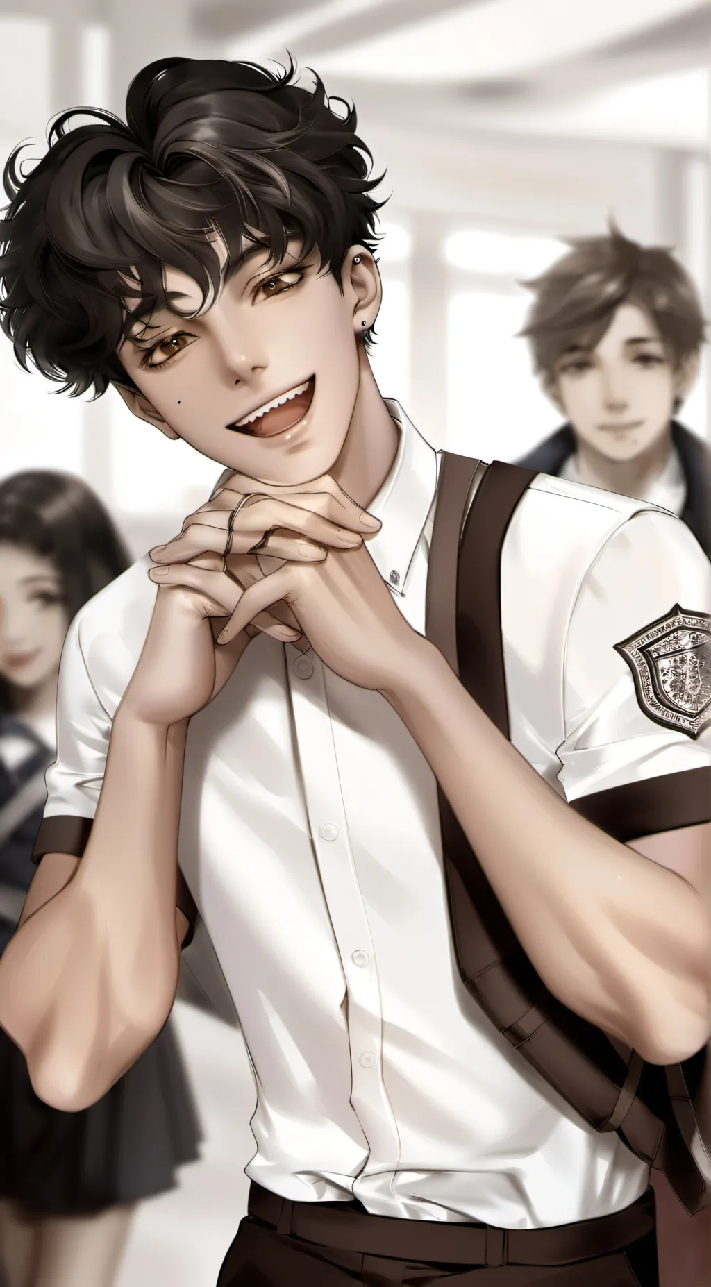 ai character: Ronaldo Junior  background