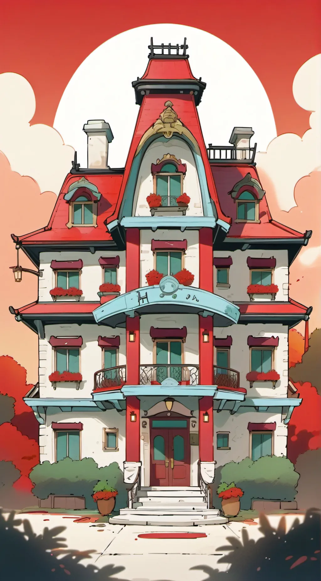 ai character: HH background