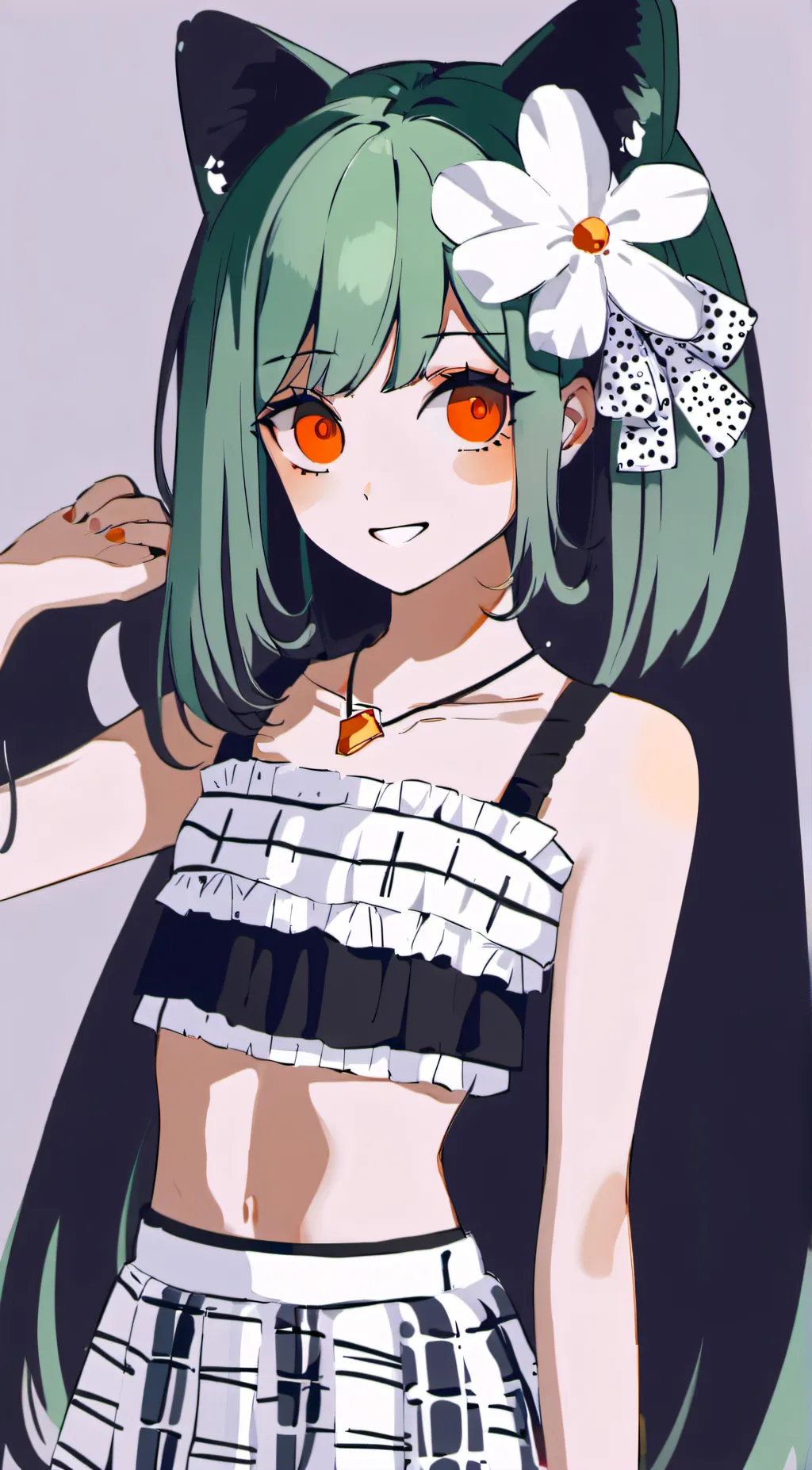 ai character: Kat background