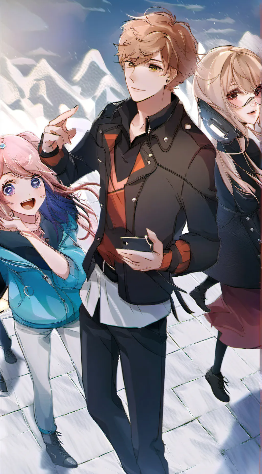 ai character: Alligator and Ddlc background