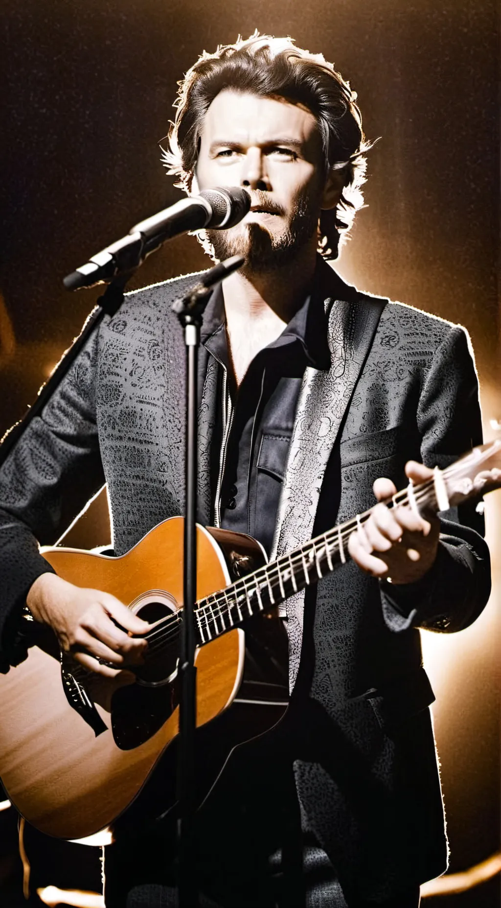 ai character: Gordon Lighfoot background