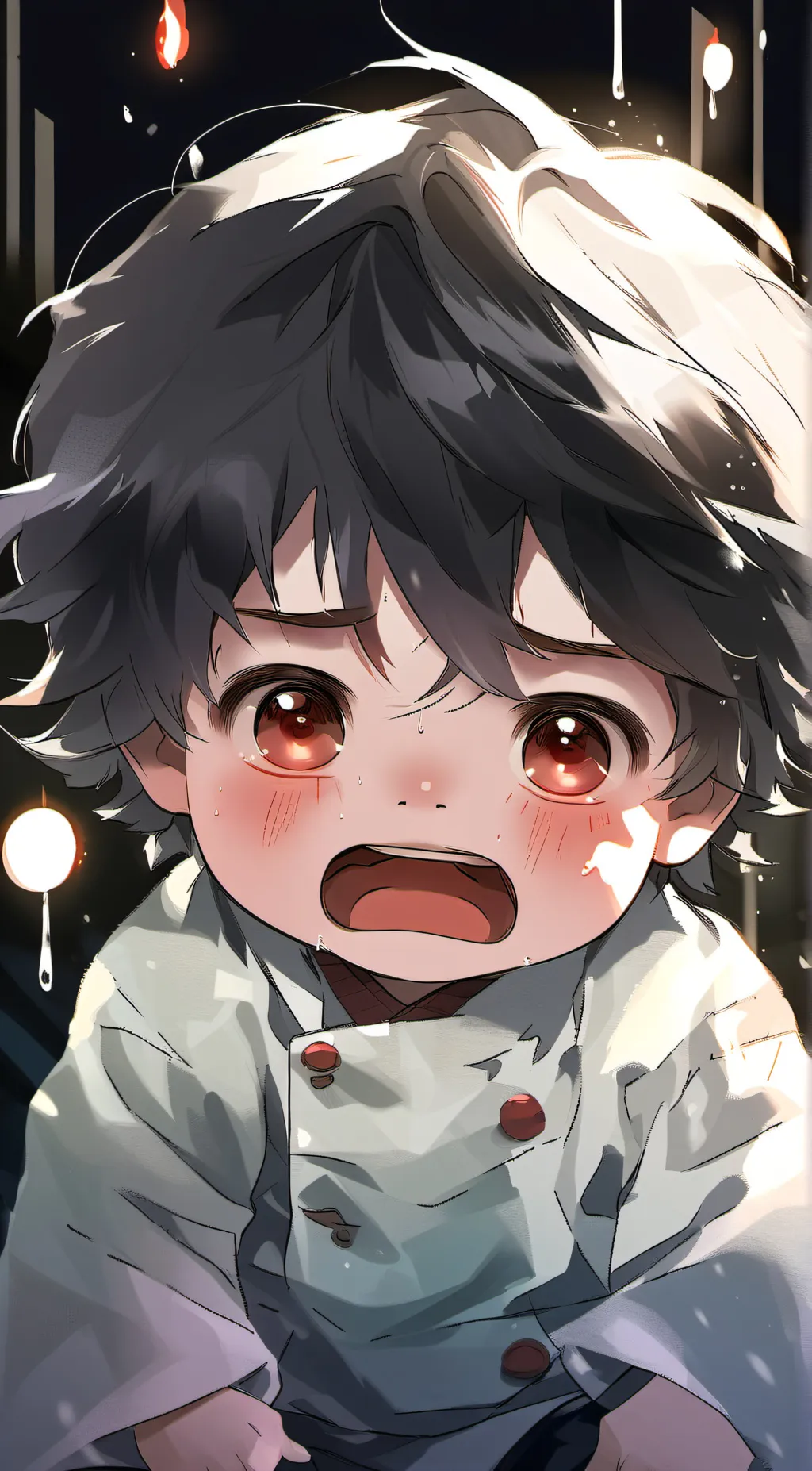 ai character: 😢  background