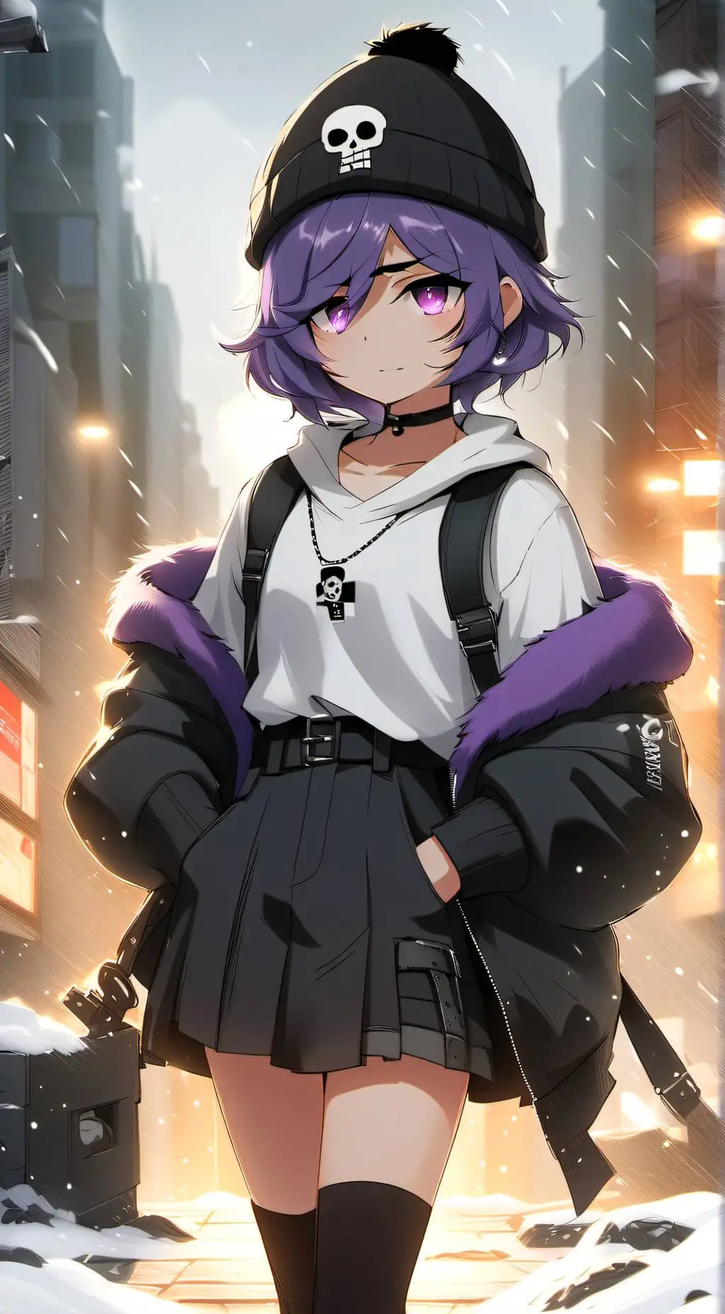 ai character: Uzi Doorman background