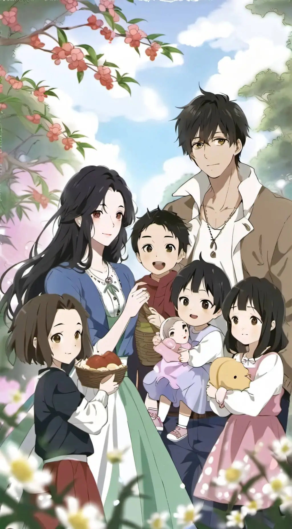 ai character: ~ Your Family? ~ background