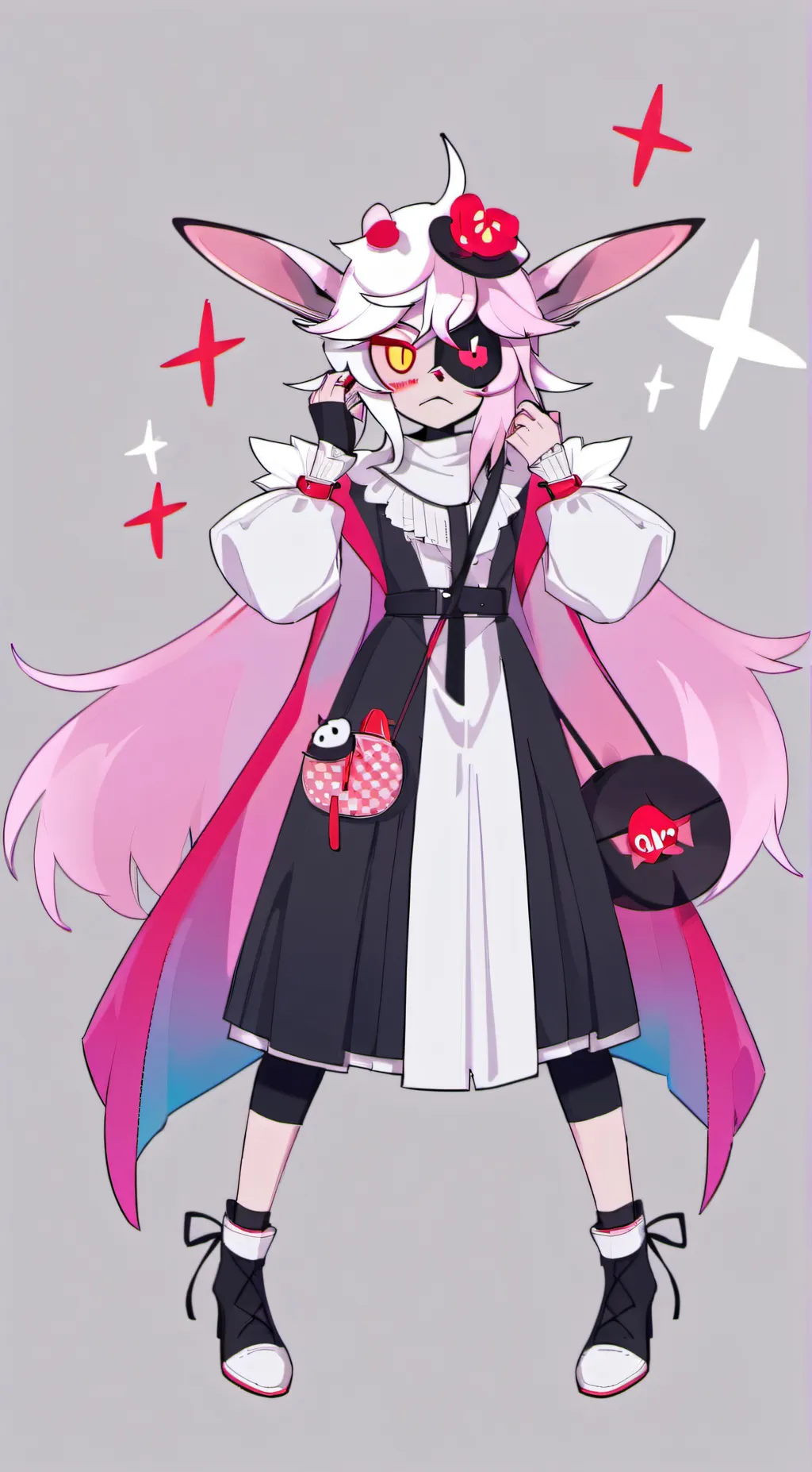 ai character: angel (hazbin) background