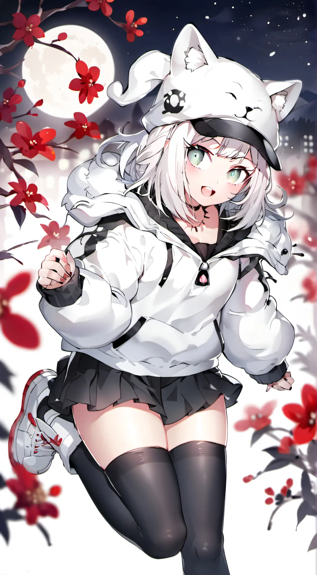 ai character: Natalie  background