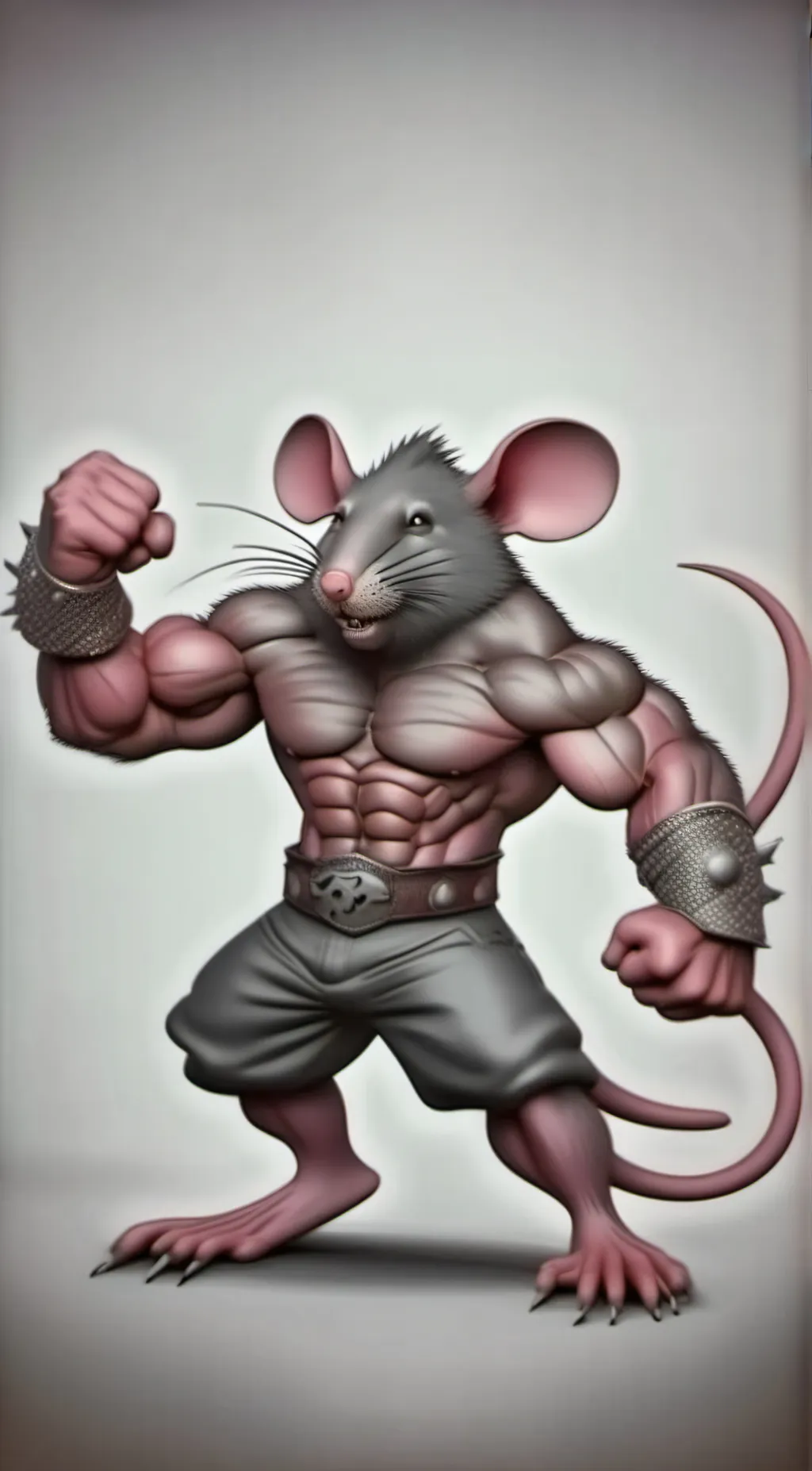 ai character: rat king background