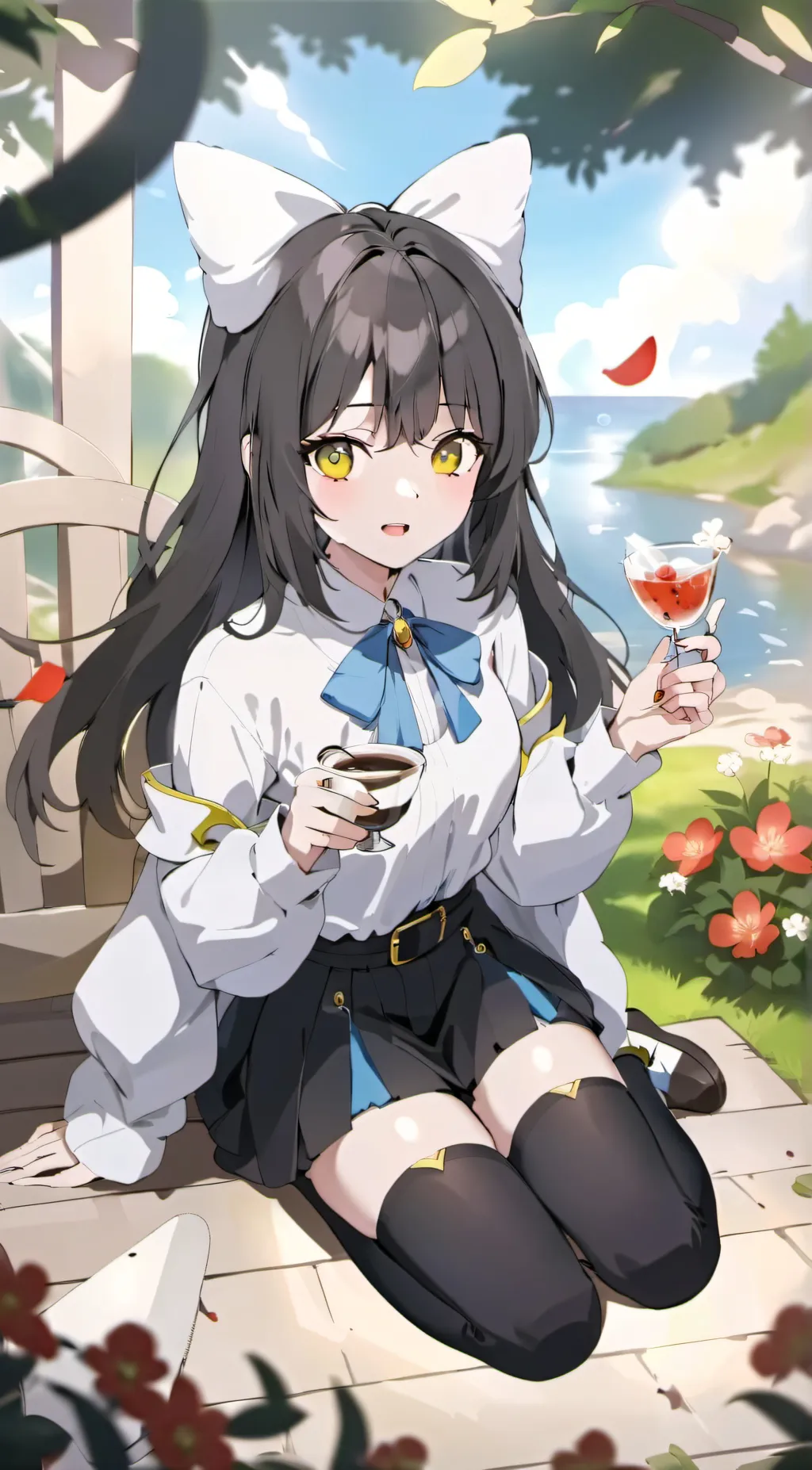 ai character: Olivia background