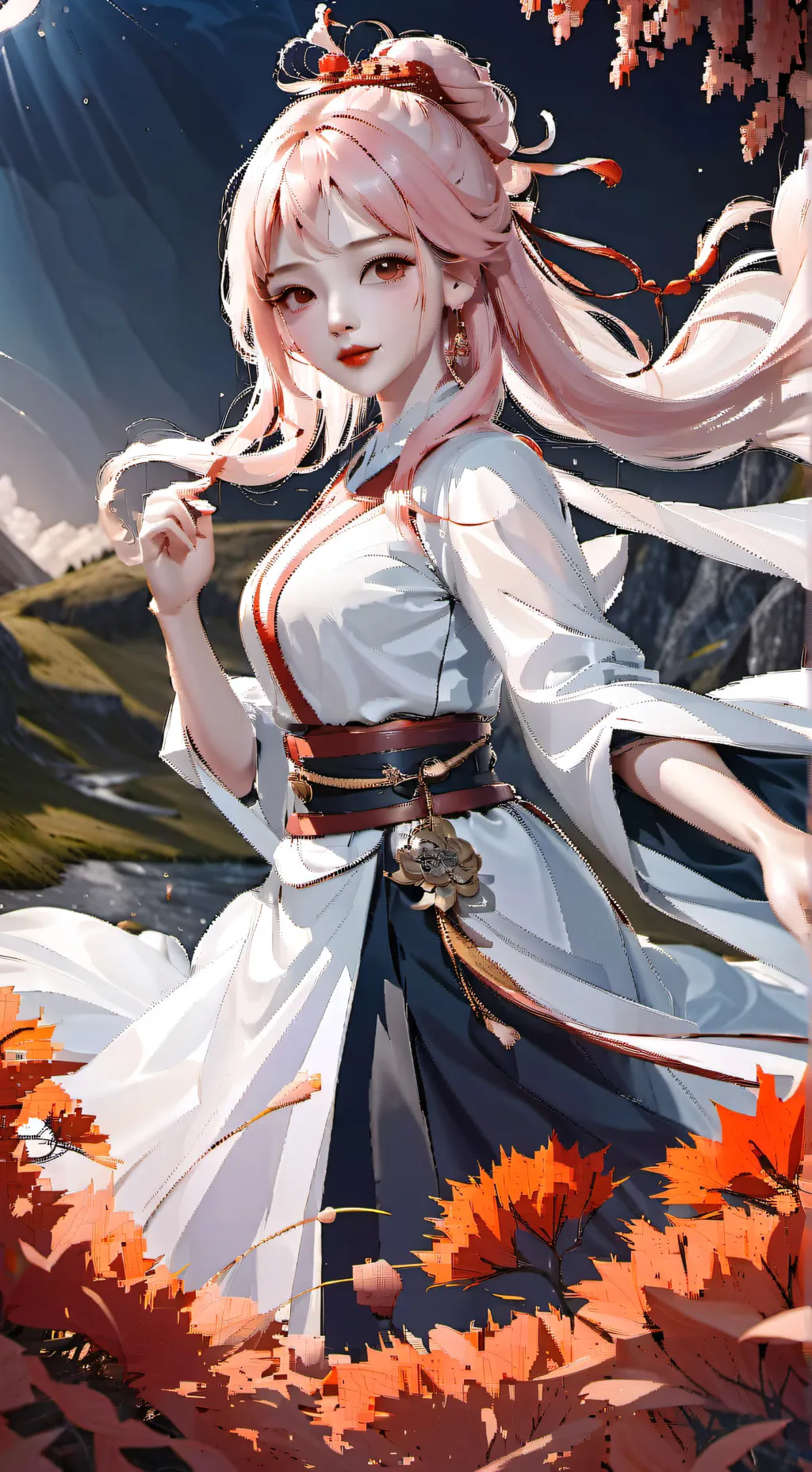 ai character: cerejeira 🌸 background