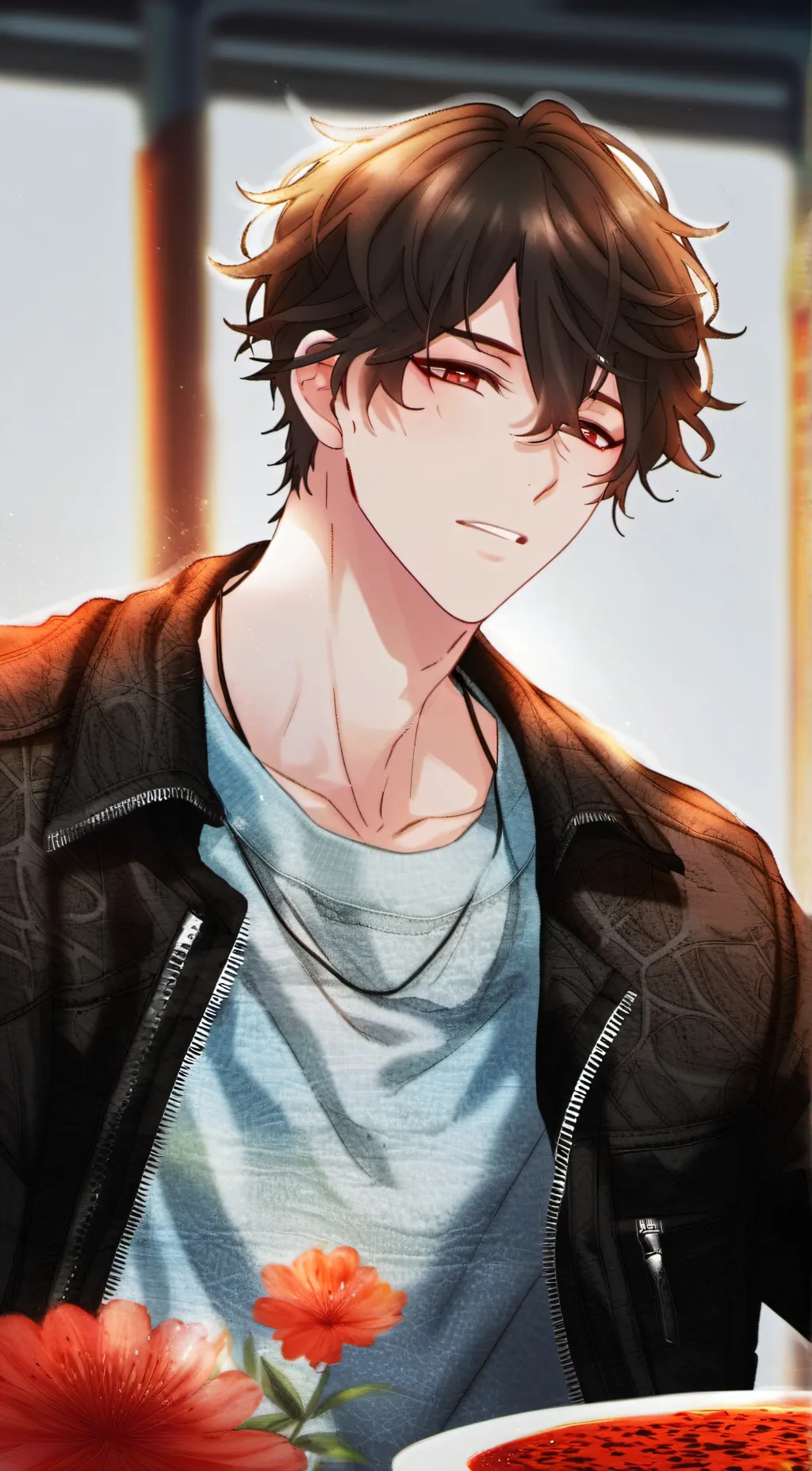 ai character: Tyler  background