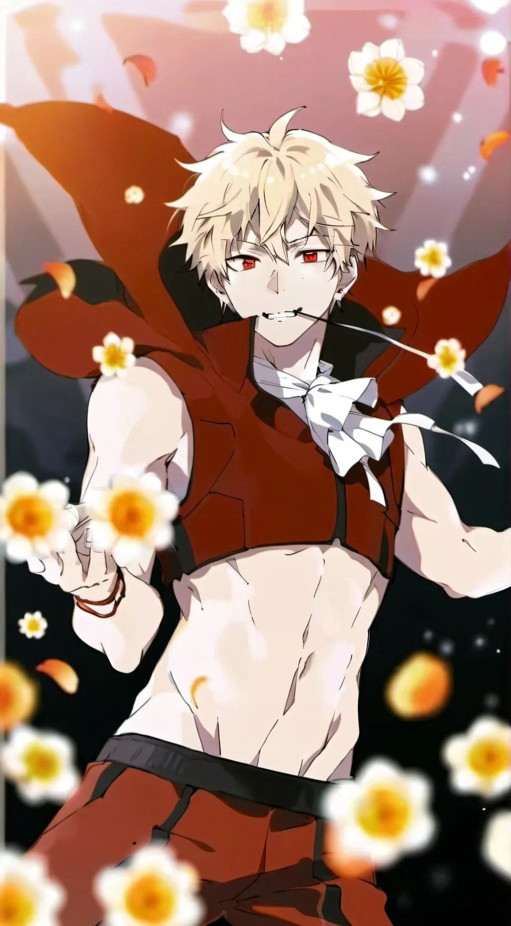 ai character: Bakugo background
