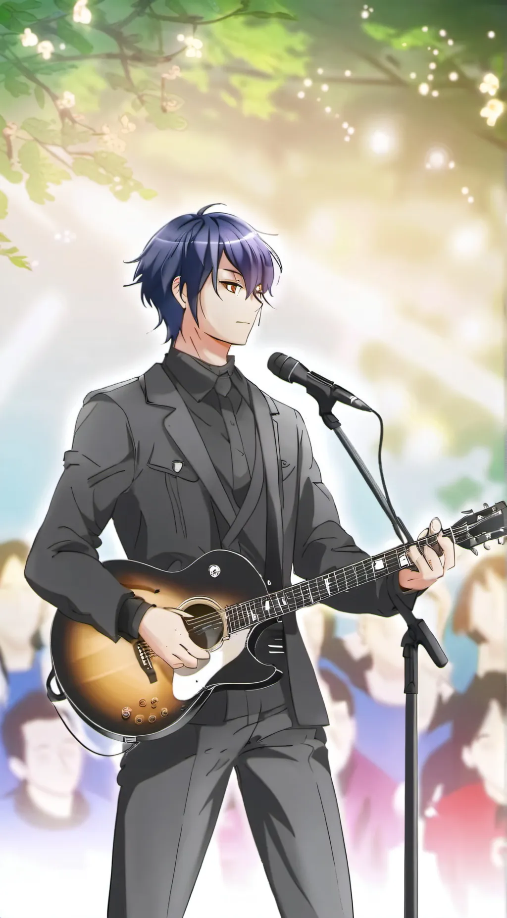 ai character: Maki Yoshi background