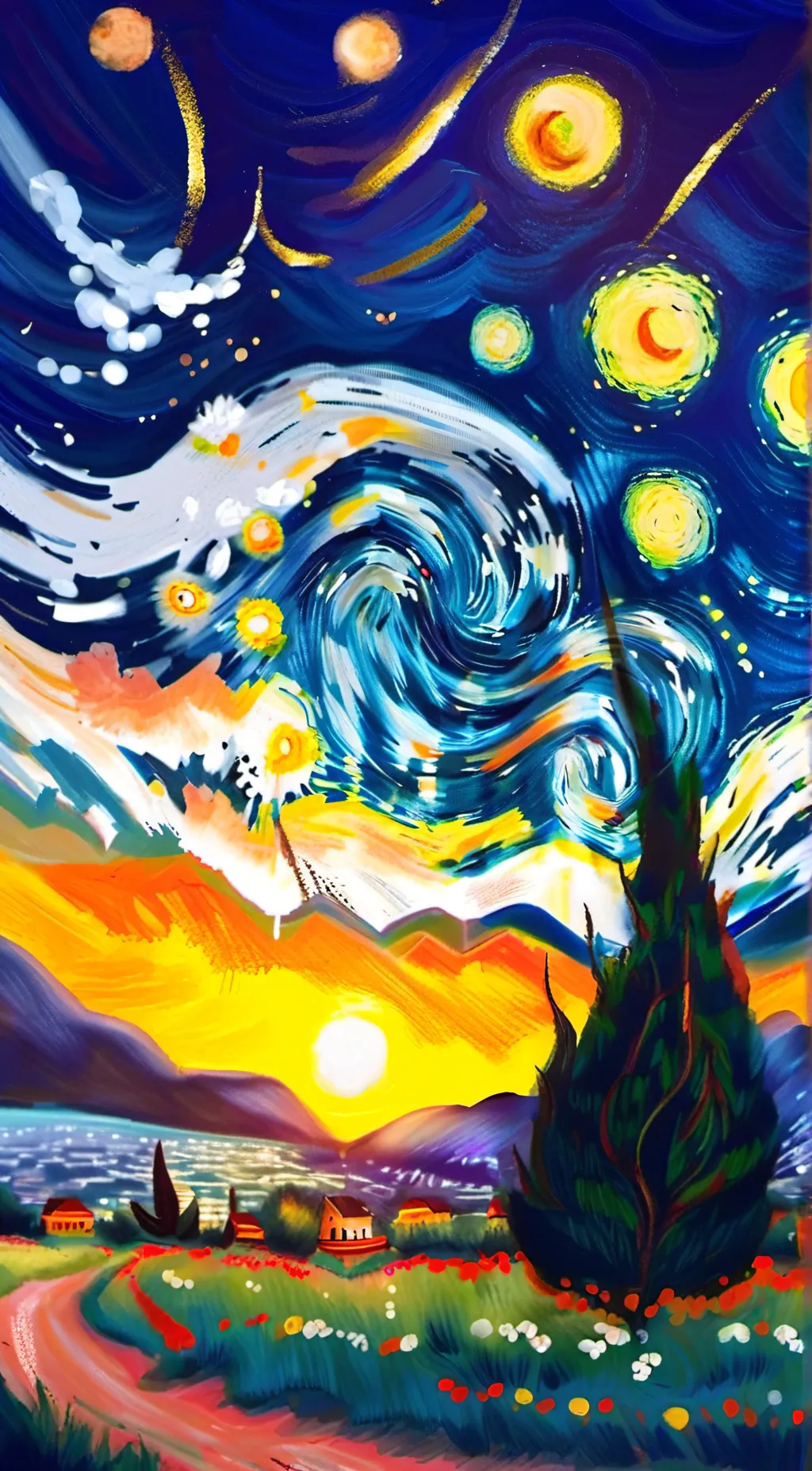 ai character: Maya ur gf background